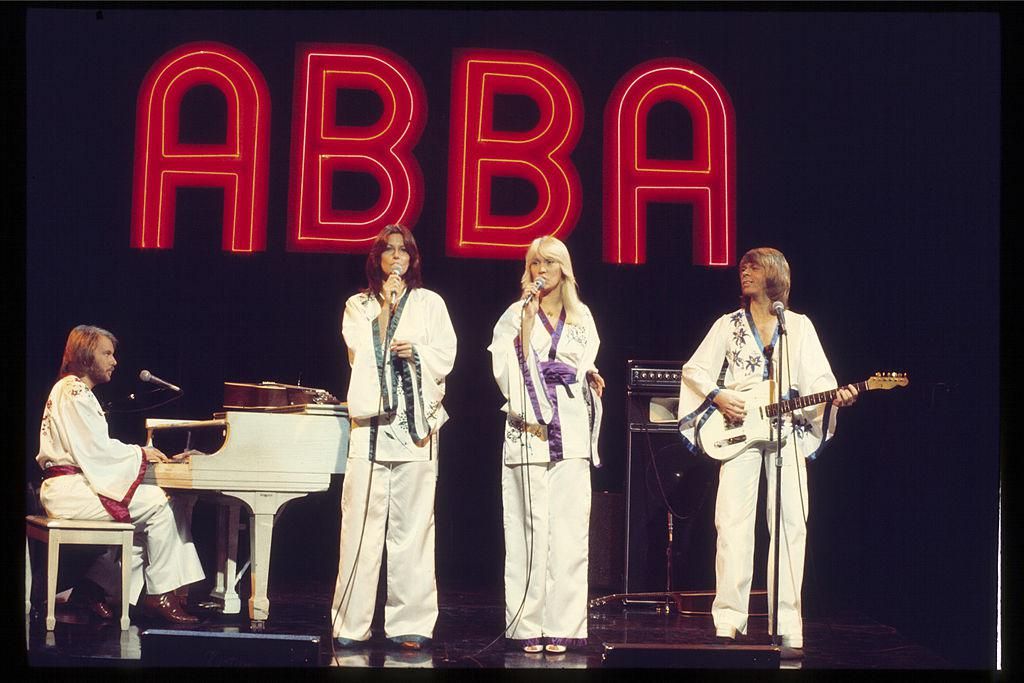 Az ABBA egy 1977-es koncerten