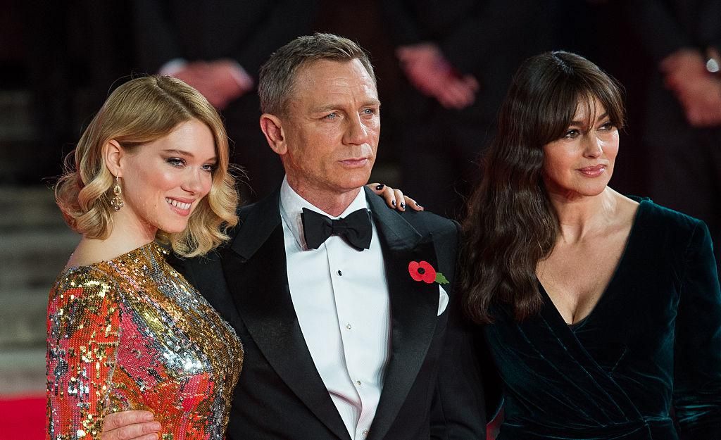 Léa Seydoux, Daniel Craig és Monica Bellucci bemutatója a londoni Royal Film Performance-on