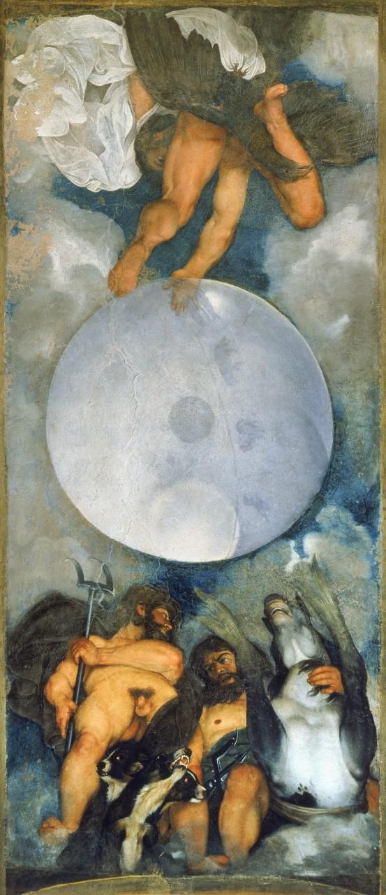 Caravaggio Jupiter, Neptunusz és Plutó című festménye