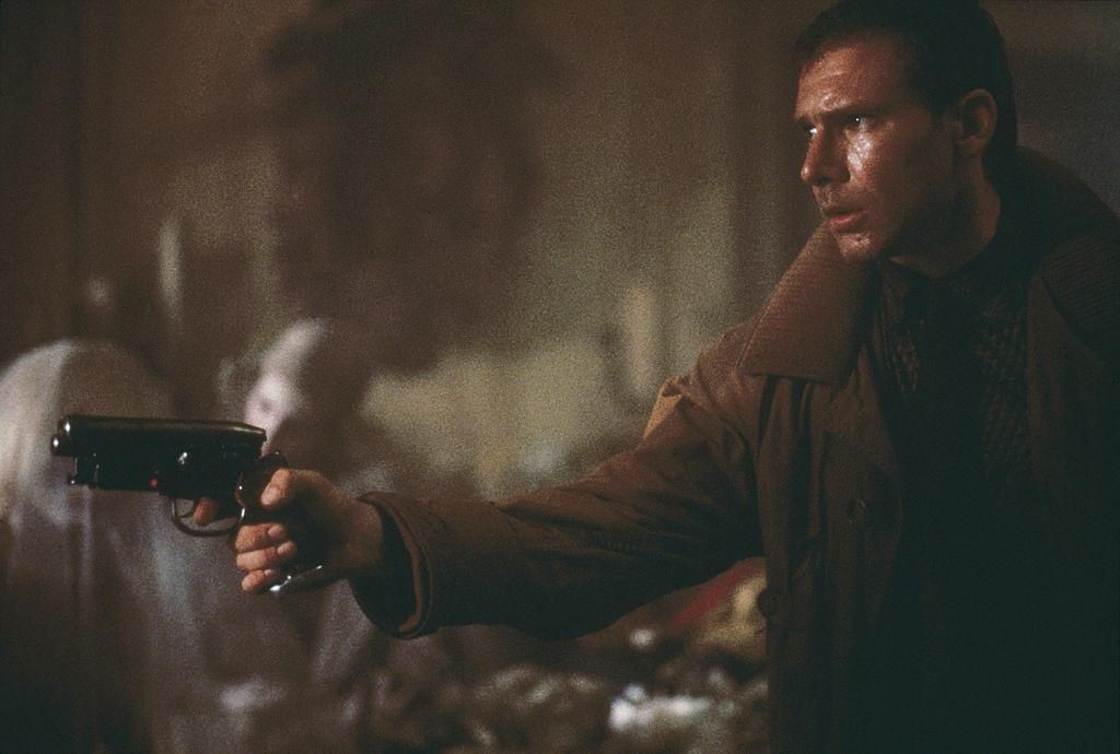 Harrison Ford a Szárnyas fejvadász című filmben