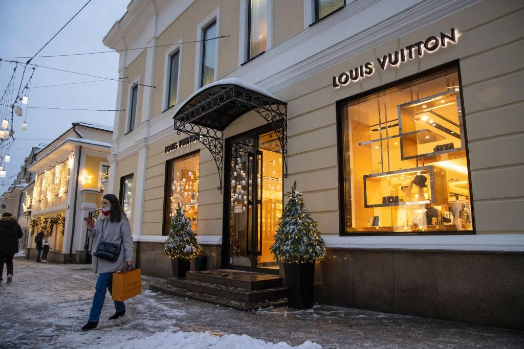 Louis Vuitton butik Moszkvában