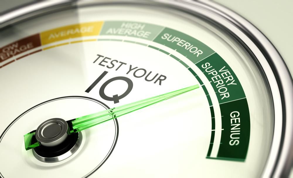 Az IQ-tesztelés, mérőeszköz, amelynek mutatója nagyon magas intelligenciahányadosra mutat. 