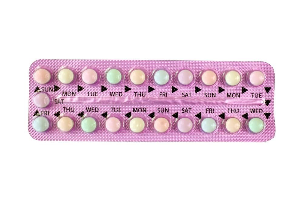Színes orális fogamzásgátló tabletta 