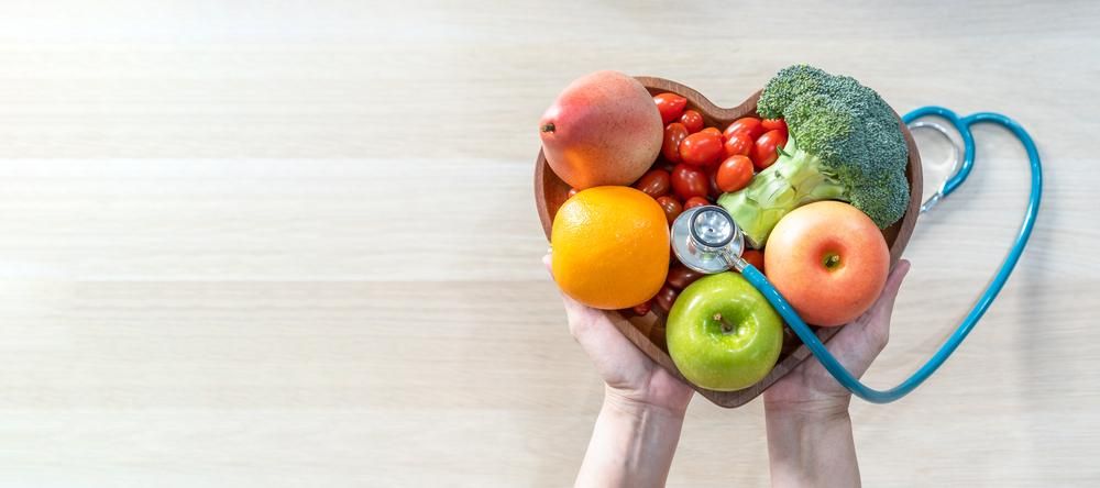 A szív egészségét támogató élelmiszerek, gyümölcsök és zöldségek