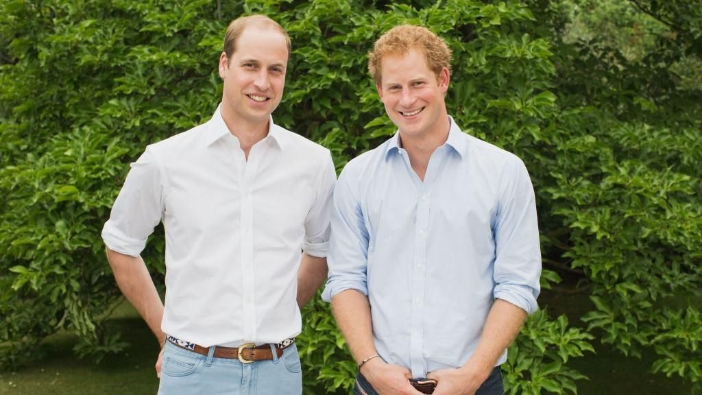 Vilmos és Harry herceg 2015-ben