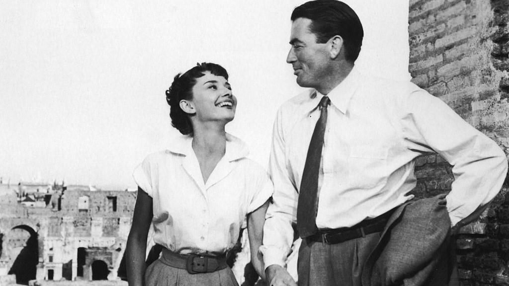 Audrey Hepburn és Gregory Peck