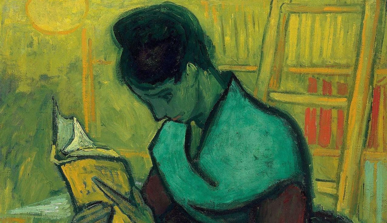 Vincent van Gogh A regényolvasó című festménye