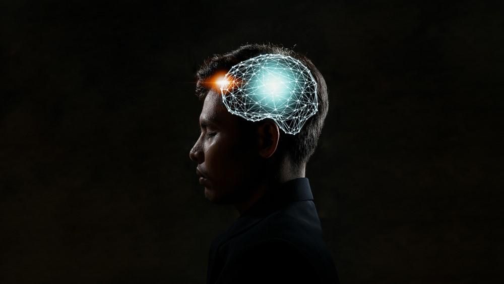 Egy ember agyi aktivitását illusztráló kép