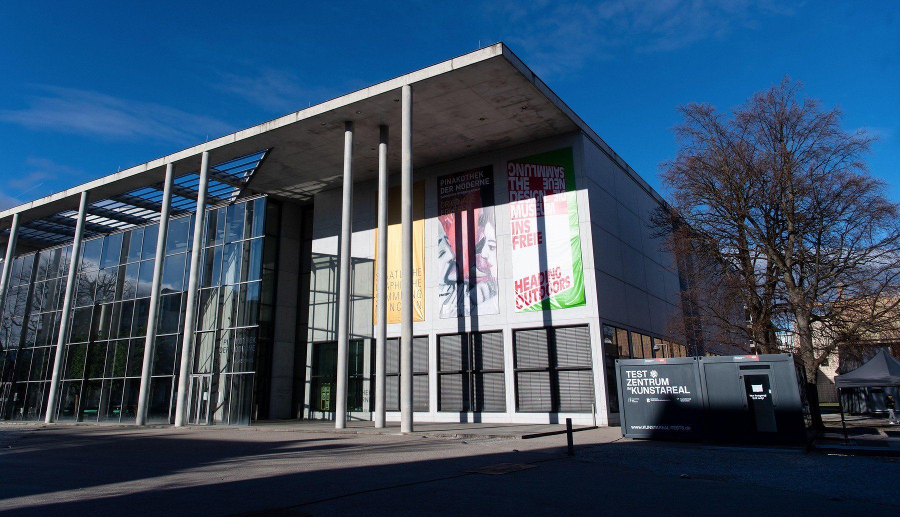 A müncheni Museum Pinakothek der Moderne 