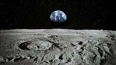 A Föld a Holdról nézve