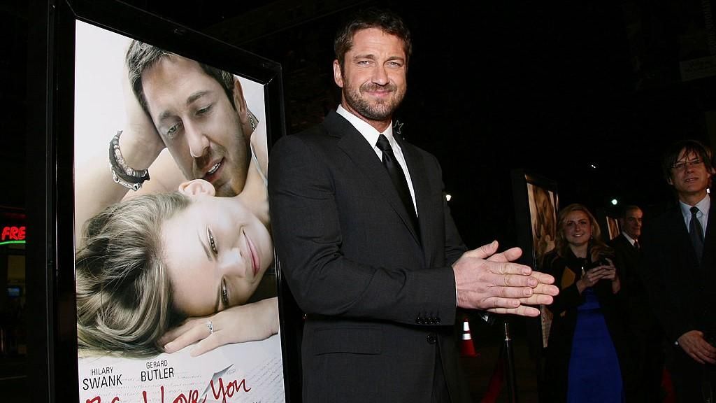 Gerard Butler kórházba juttatta Hilary Swanket a P.S. I Love You forgatásán