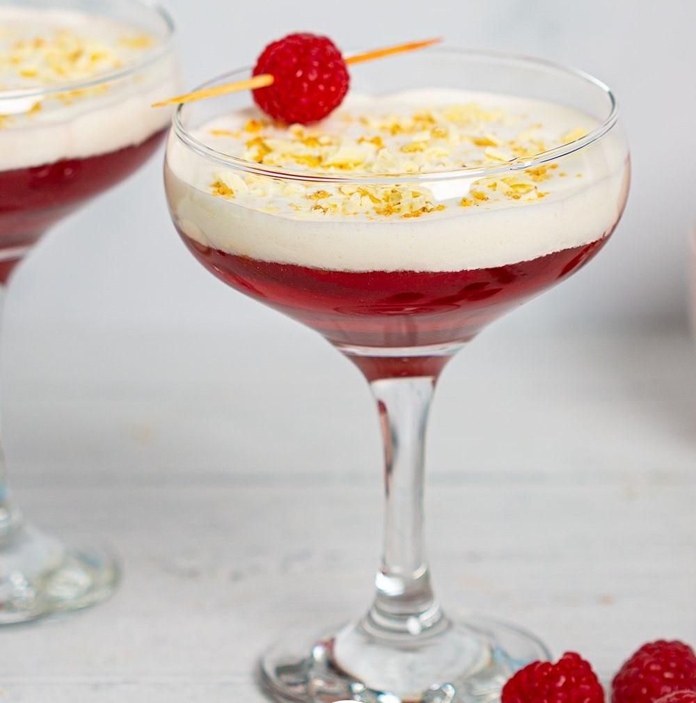 Édes kényeztetés: málnás sajttorta Martini