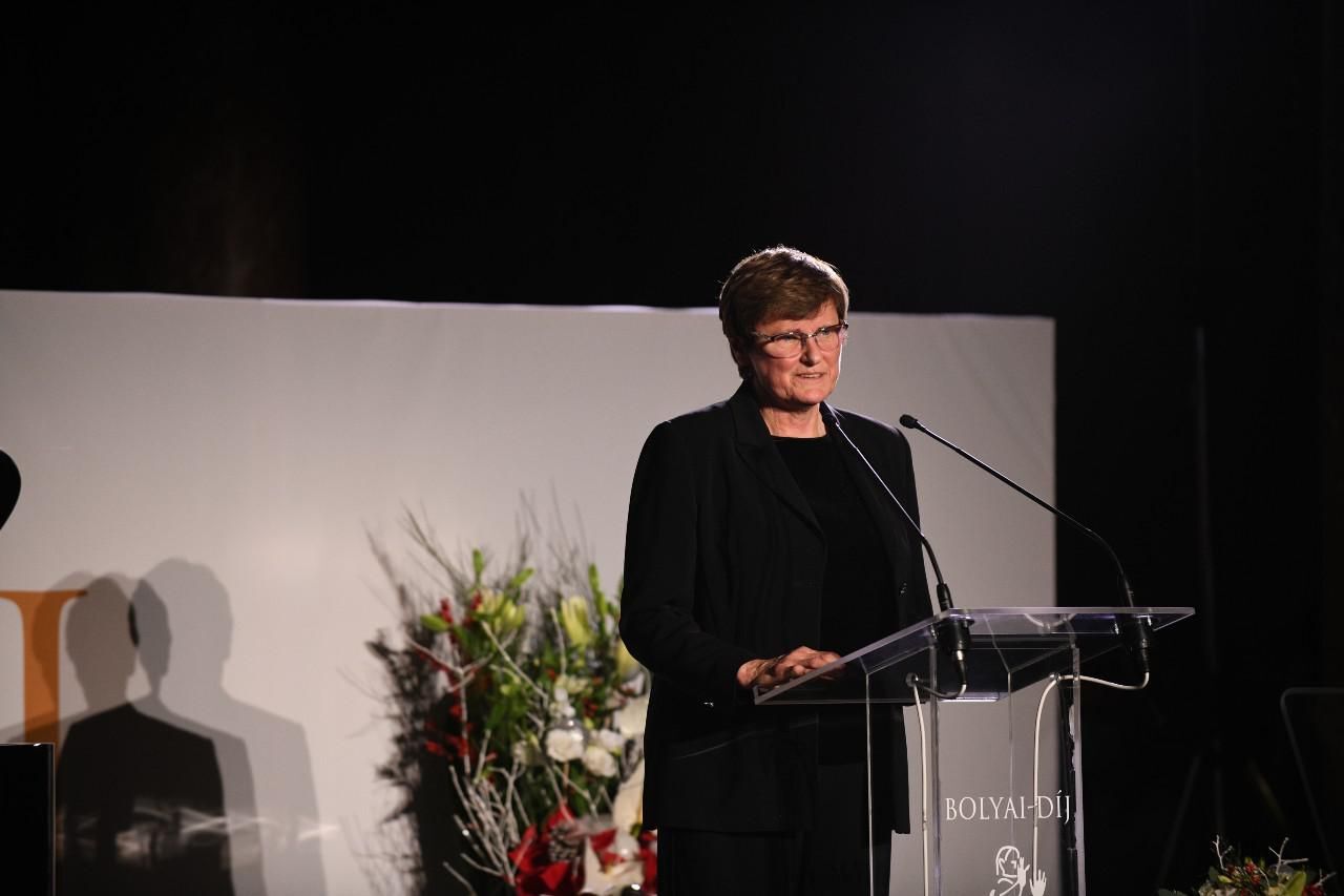 Karikó Katalin átvette a Bolyai-díjat