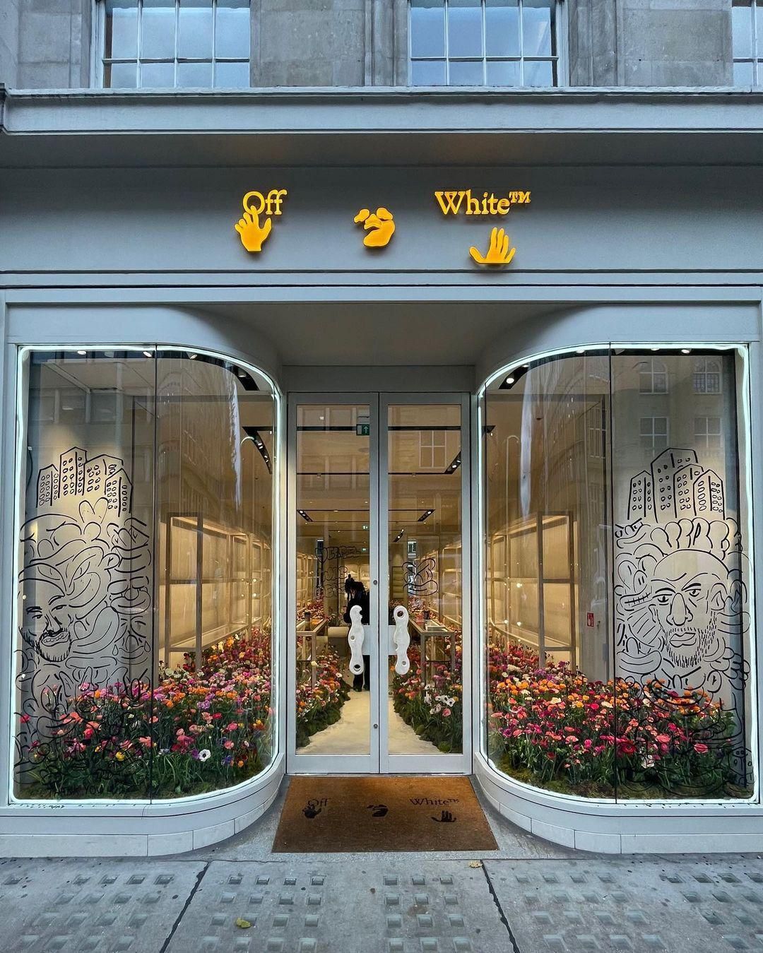 Világszerte virágba borultak Virgil Abloh márkájának üzletei