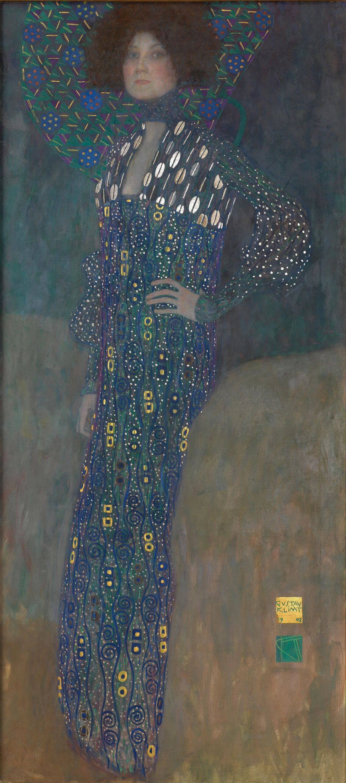 Szecessziós divatikon volt Gustav Klimt múzsája