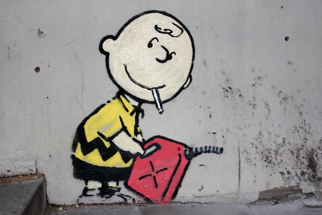 Méregdrágán kelt el a Charlie Brownt ábrázoló Banksy festmény