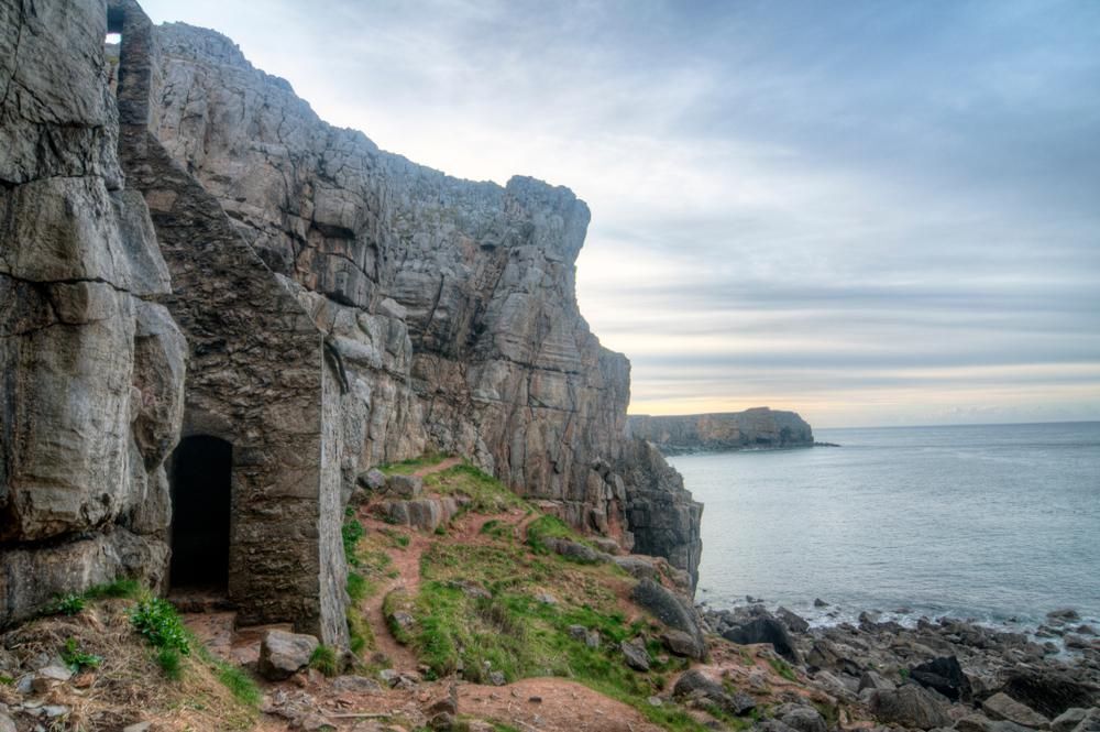 Lenyűgöző a kilátás ebből a kis tengerparti kápolnából