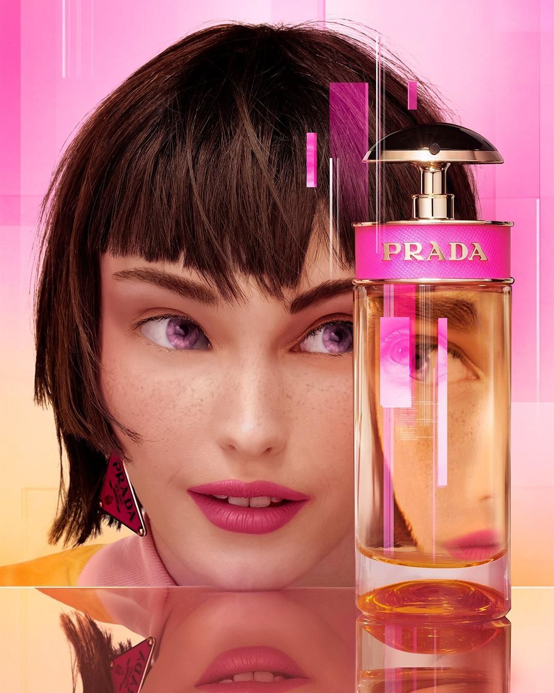 ​Virtuális reklámarccal​ újult meg a Prada Candy
