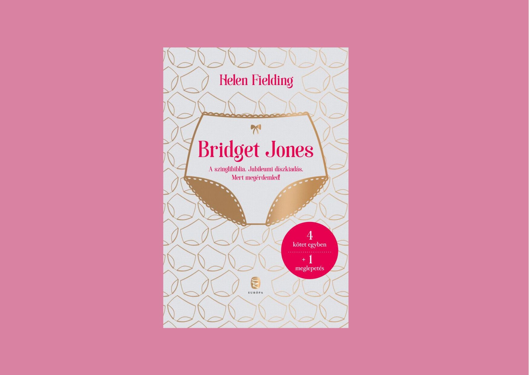 Nagyibugyis borítóval érkezik a Bridget Jones jubileumi kiadása