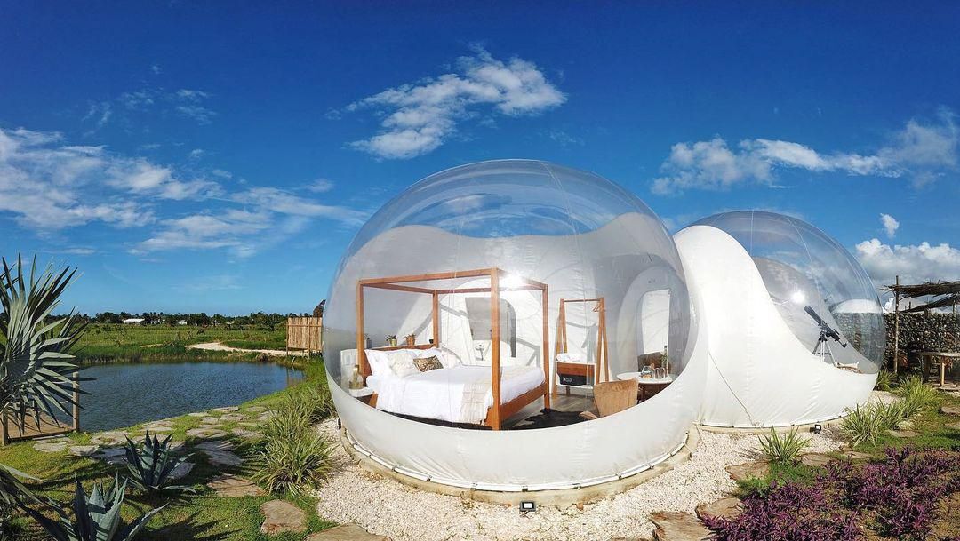 Nincs is jobb dolog, mint ezen a csodás helyen luxuskempingezni