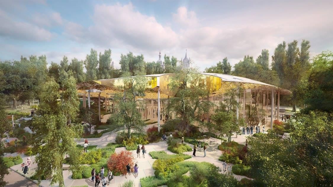 Látványos drónvideón láthatjuk, hogy áll a Magyar Zene Háza