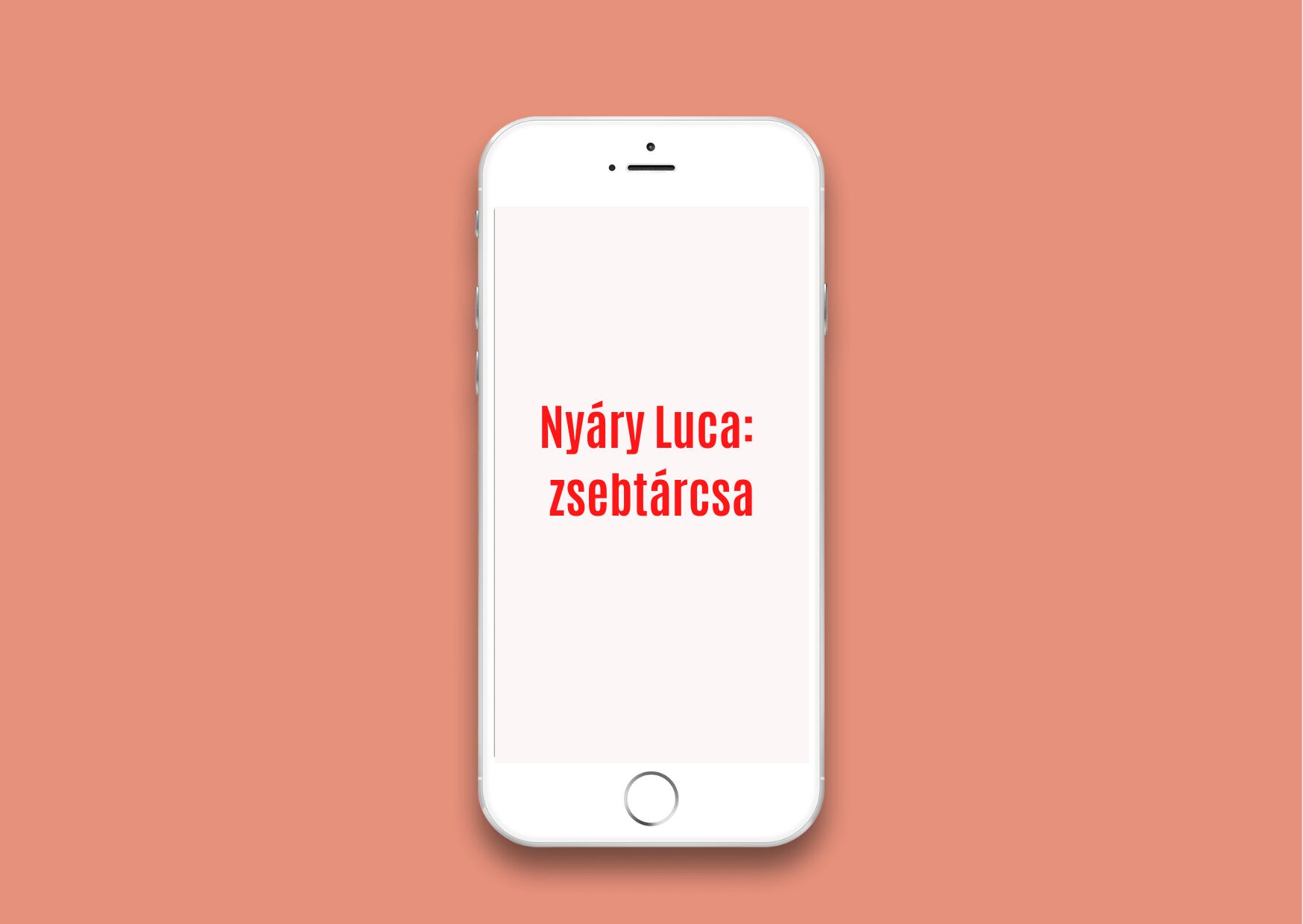 ​Nyáry Luca: zsebtárcsa