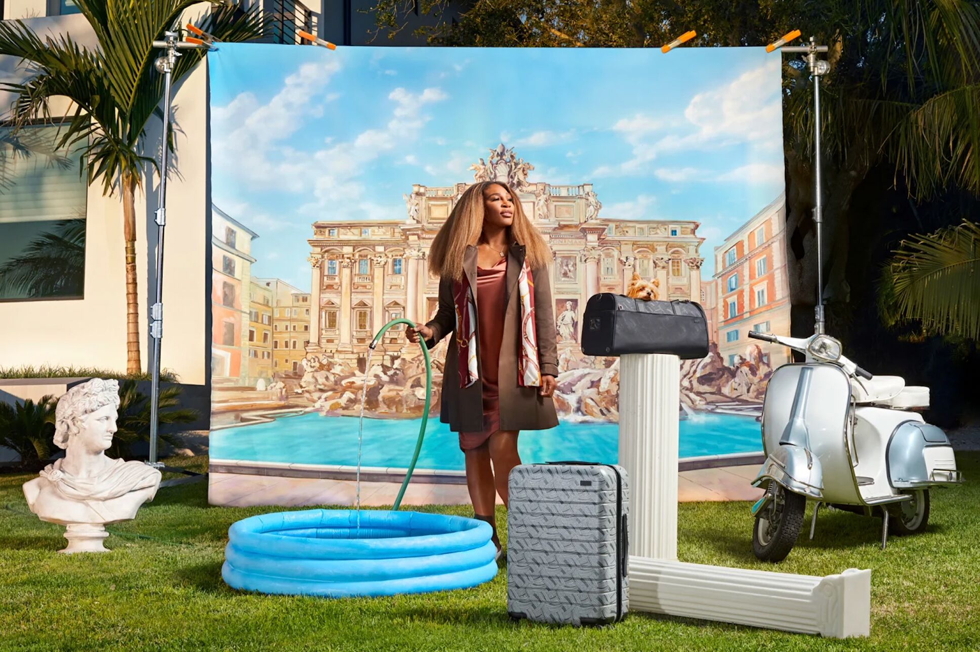 Serena Williams bőröndöket tervezett