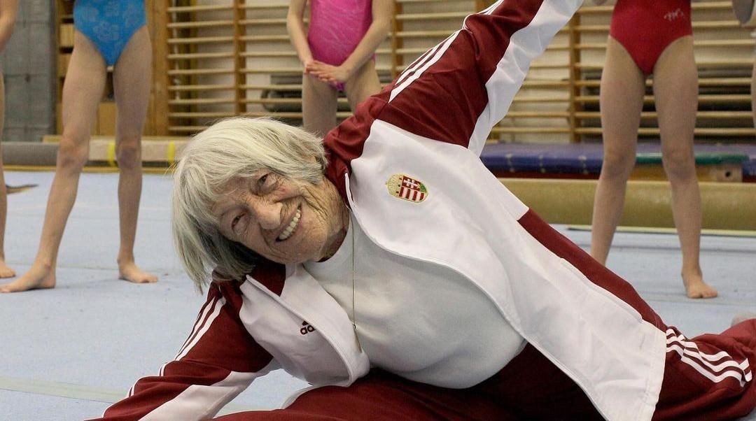 A 100 éves Keleti Ágnesről osztottak meg videót az Olimpia hivatalos Instagram-oldalán