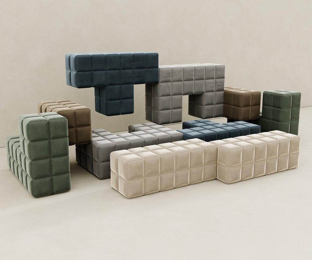 A régi idők kedvenc játékát, a Tetrist eleveníti meg ez a különleges dizájnerbútor​