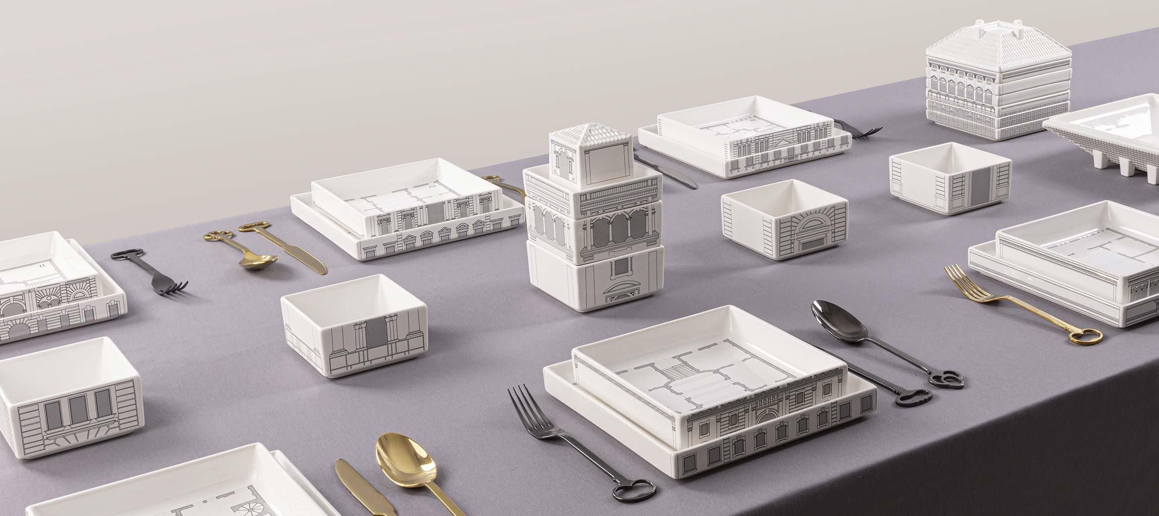 Olasz palotát építhetünk ezekből a tányérokból