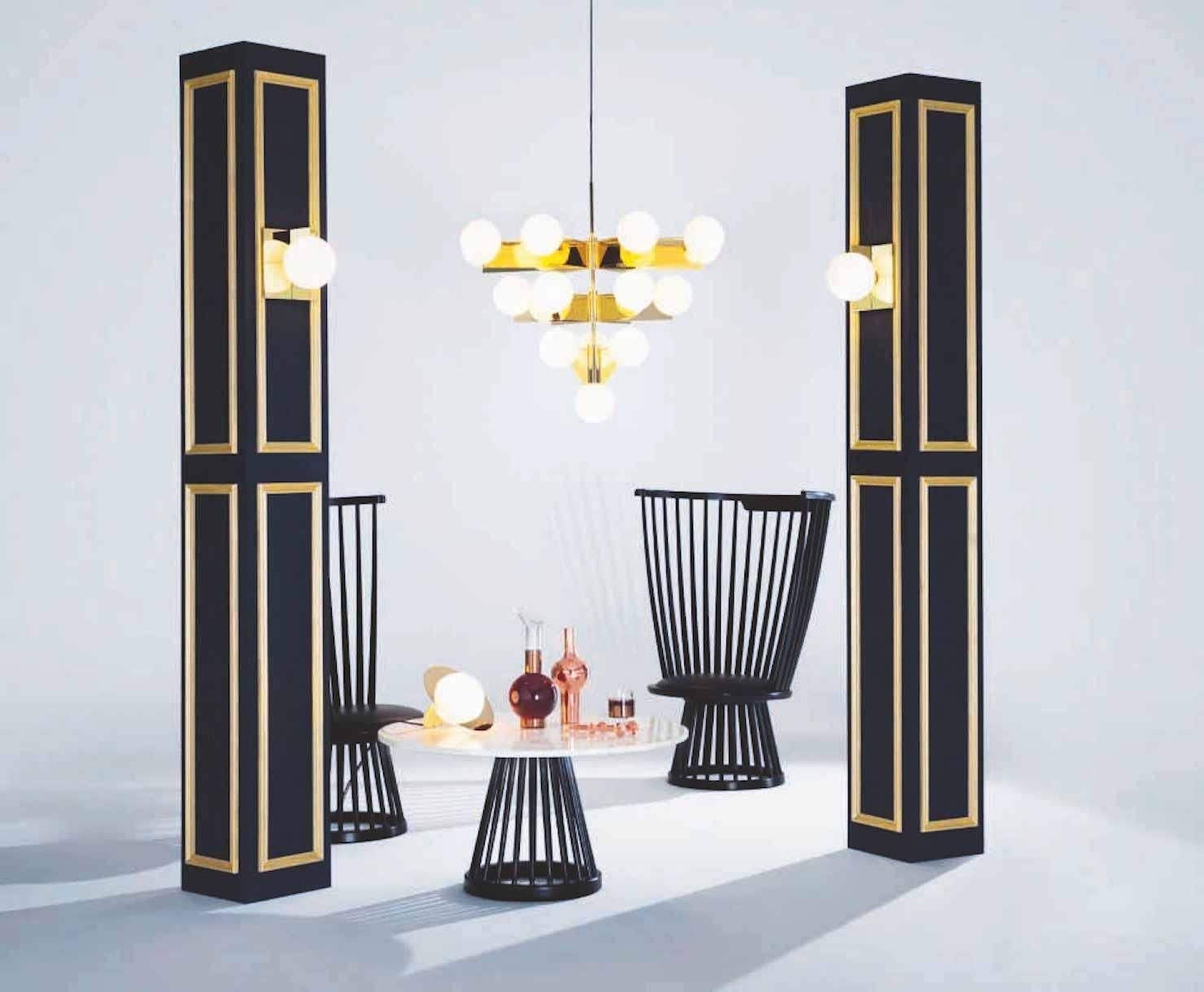 Drámai csillár Tom Dixon tervezésében