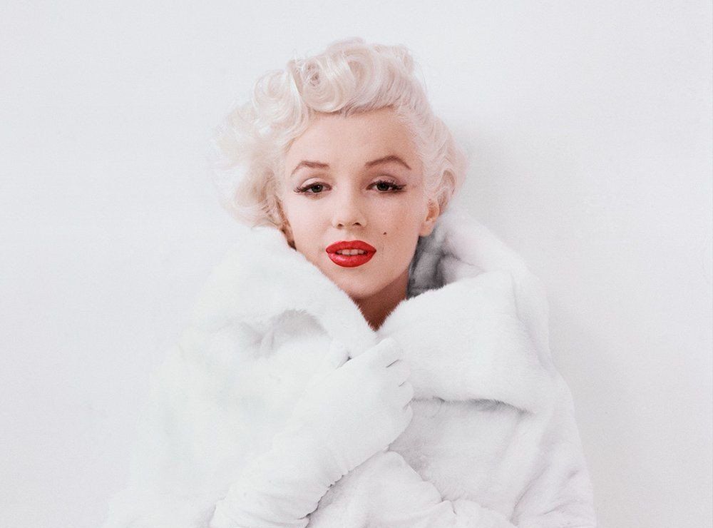 Marilyn Monroe, a „glamour girl” és a tüzes, égő vörös ajkak