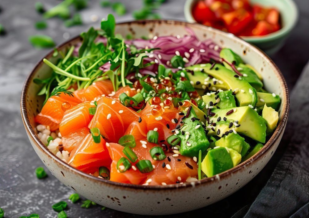 Ez a színes, egészséges poke bowl a kedvenc tavaszi vacsorád lehet –  recept