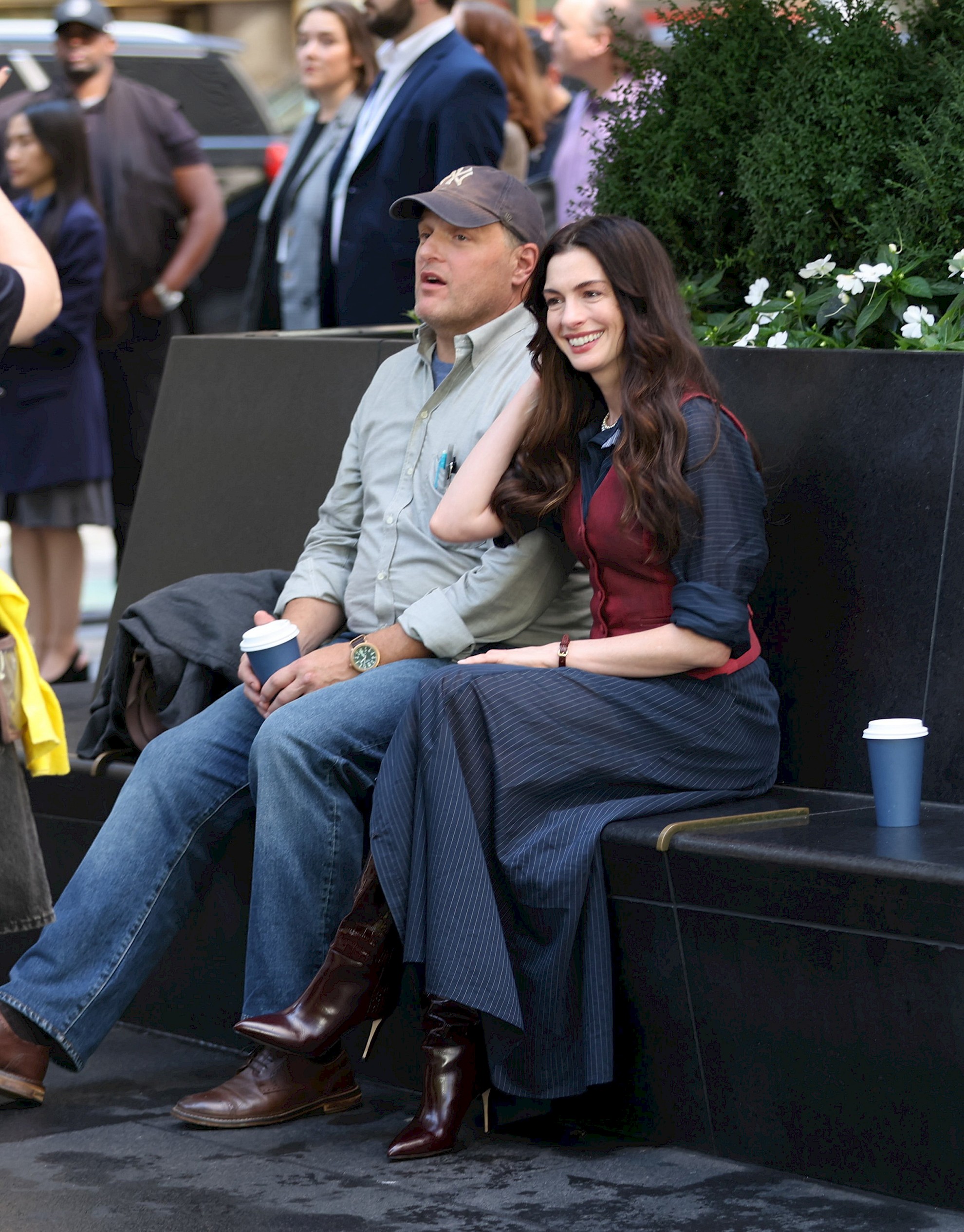 Vadiúj fotók Meryl Streepről és Anne Hathawayről Az ördög Pradát visel 2. forgatásán