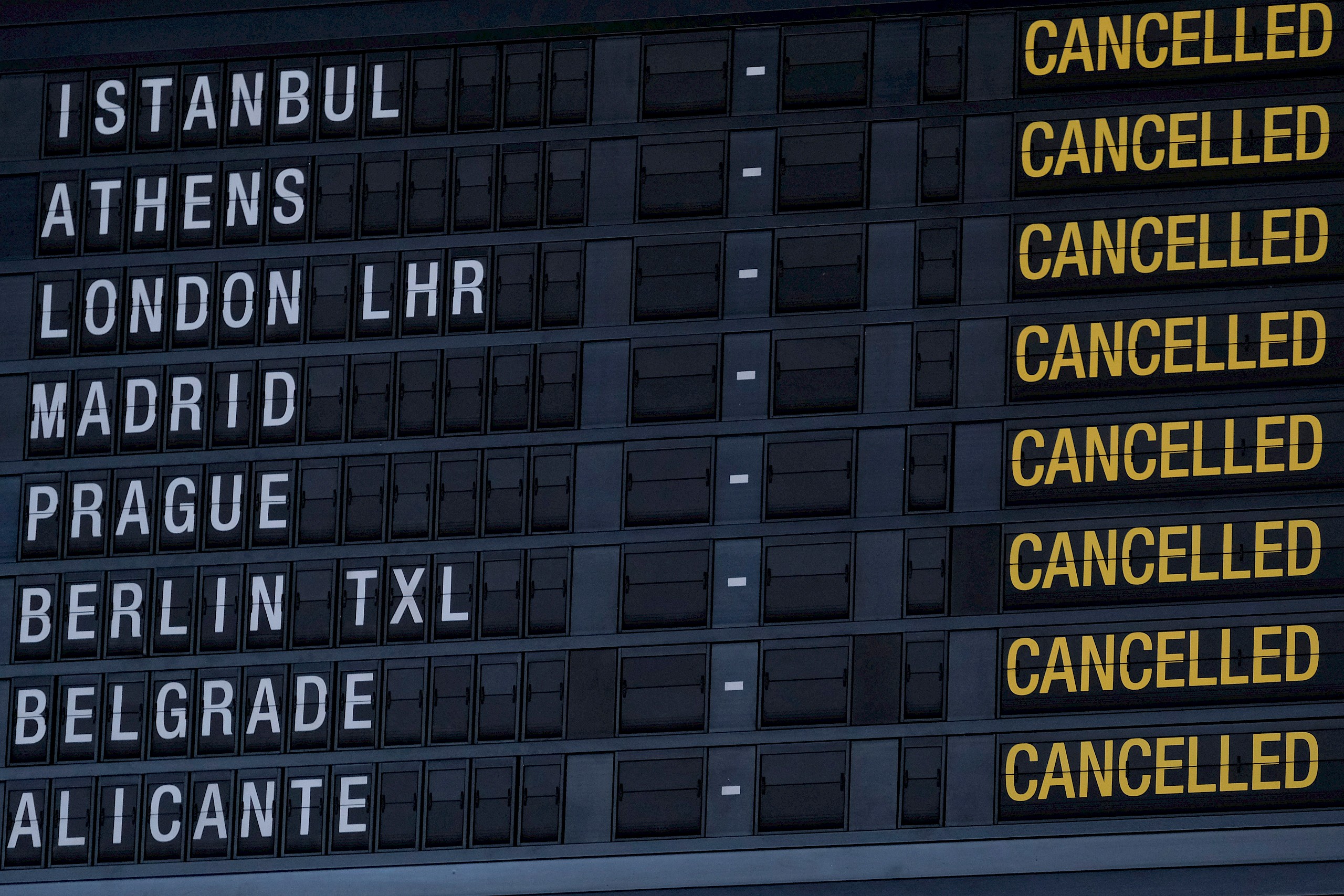 Hatalmas reptéri sztrájkokat jelentettek be tőlünk nem olyan messze