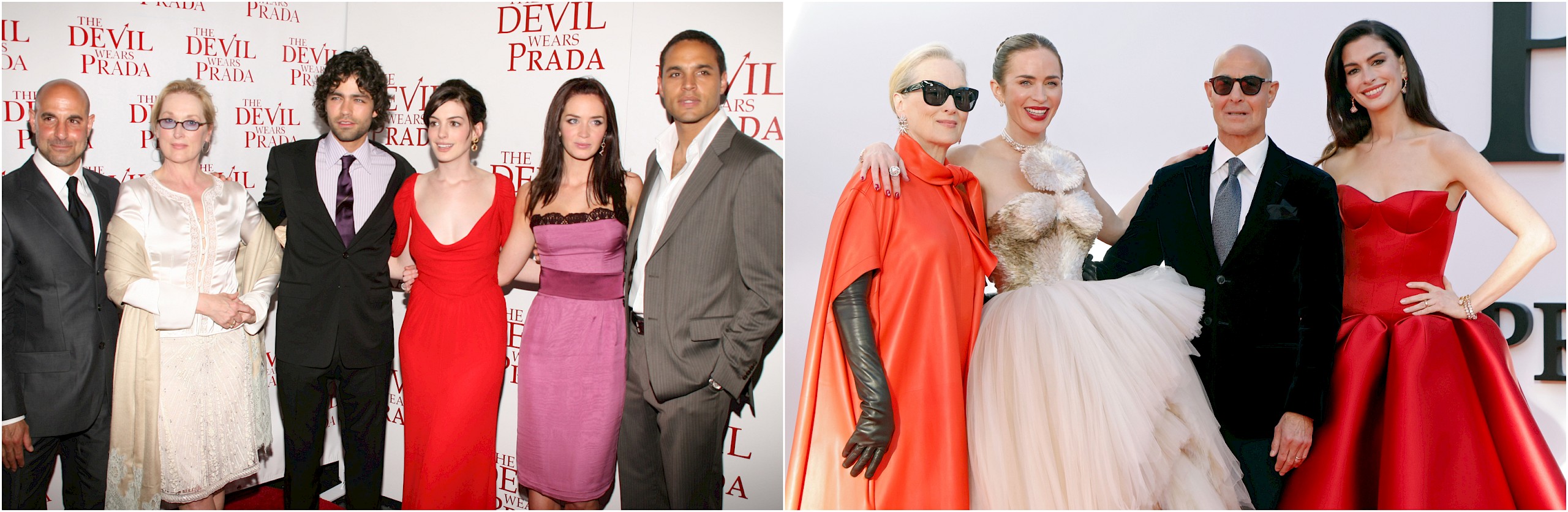Akkor és most: így változtak Az ördög Pradát visel sztárjainak vörös szőnyeges szettjei