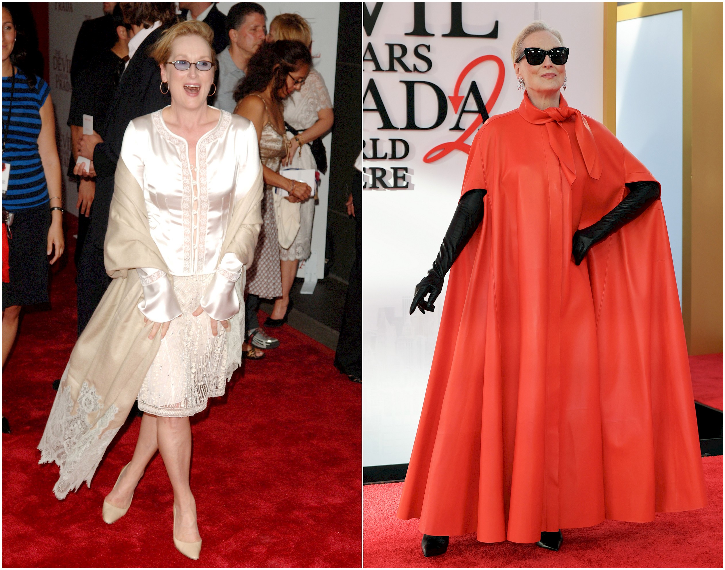 Akkor és most: így változtak Az ördög Pradát visel sztárjainak vörös szőnyeges szettjei