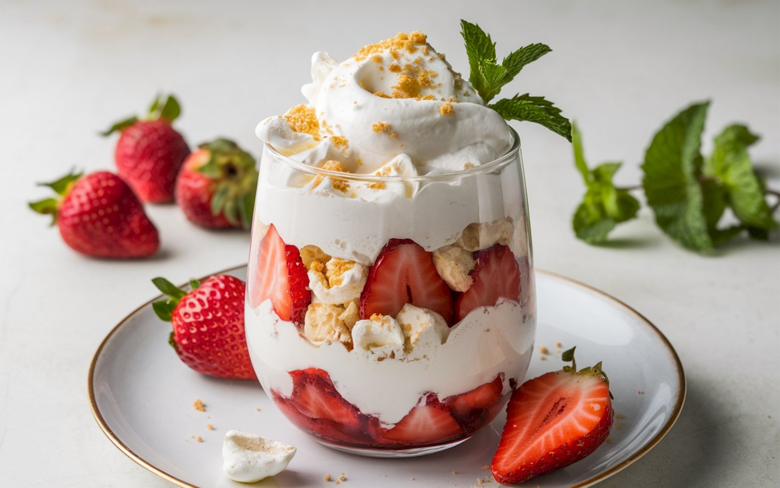 Itt az eperszezon: az Eton mess egy látványos desszert pár alapanyagból