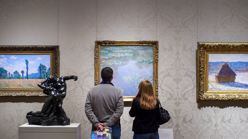 Monet-festményt rongált meg egy klímaaktivista