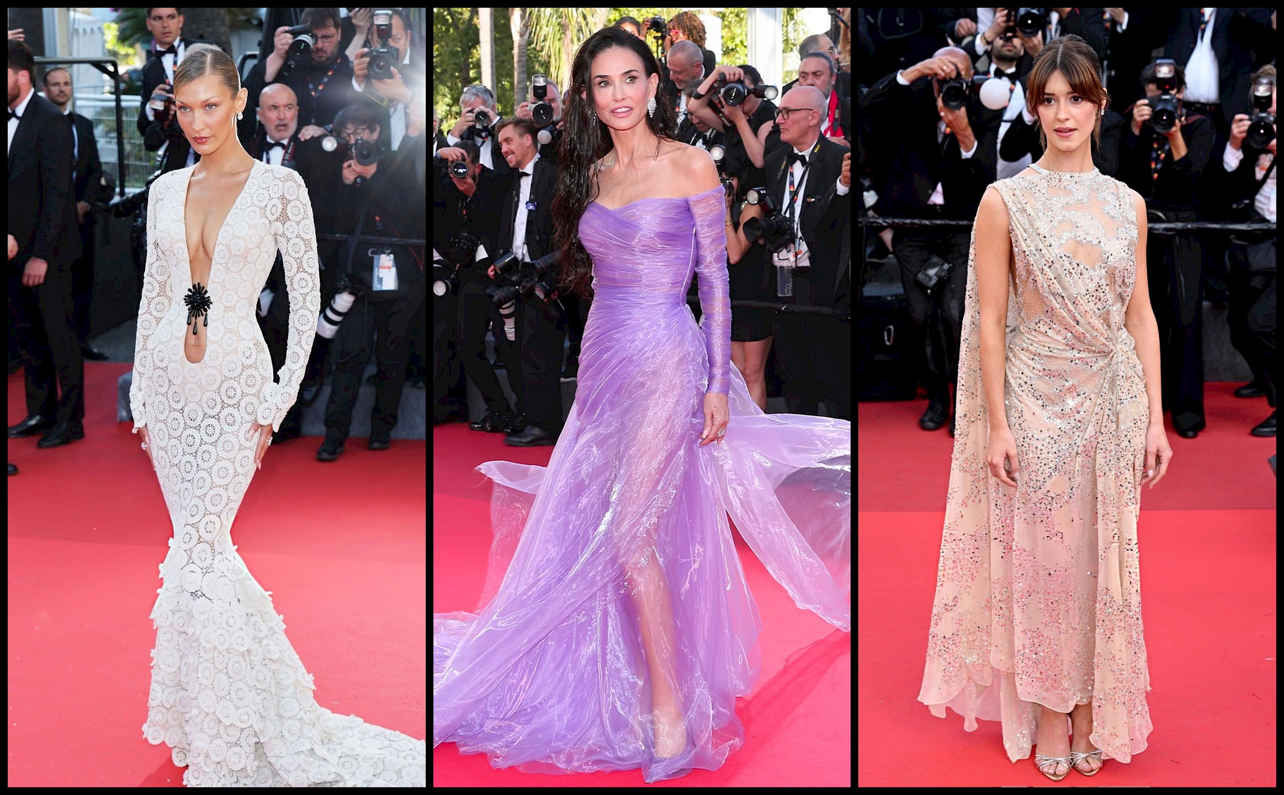 Bella Hadidon túl: 8 sztár, aki idén felrúgta Cannes meztelenruha-ellenes szabályát