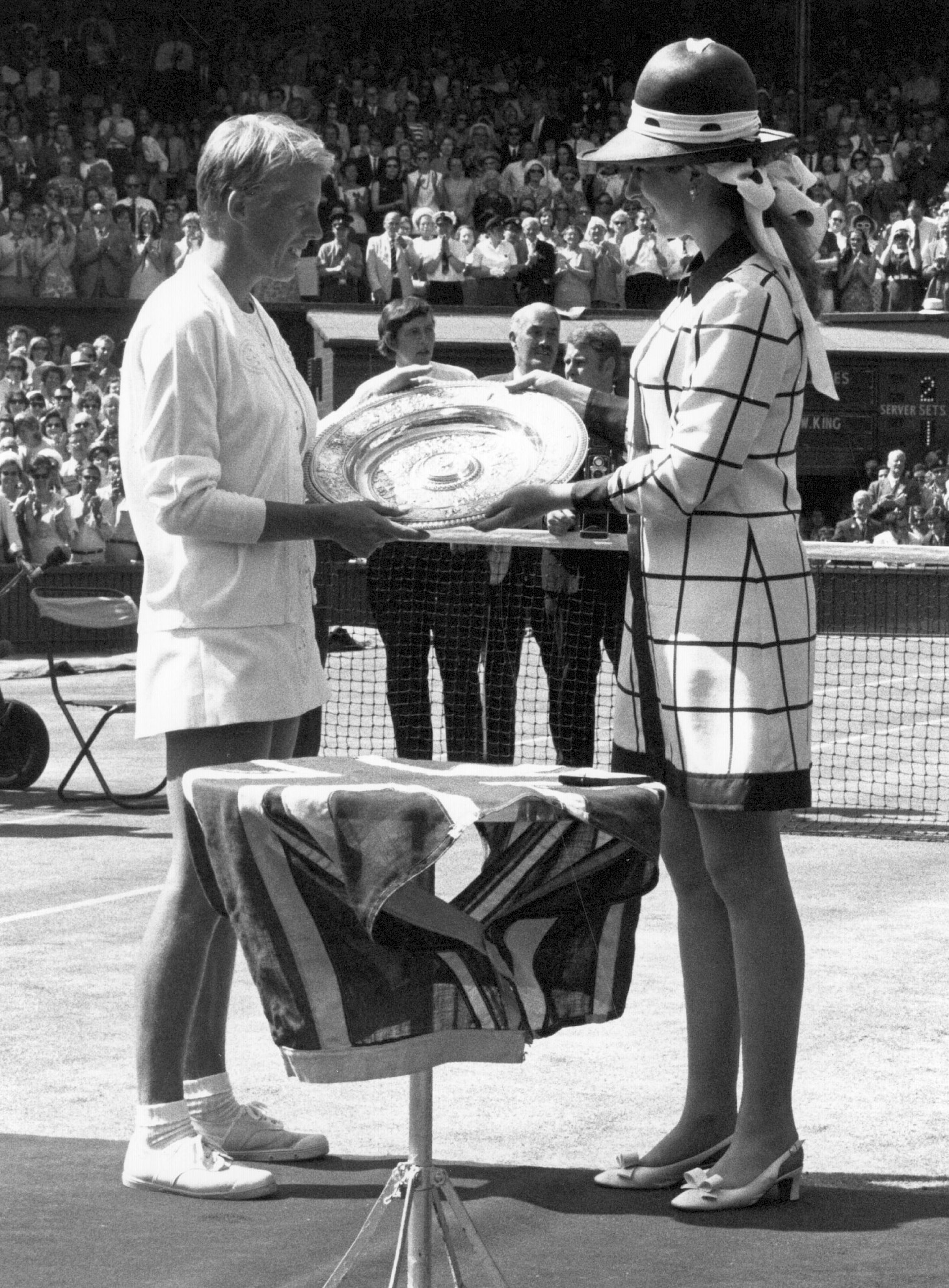 Anna hercegnő miniruhában bizonyította, hogy ő Wimbledon igazi stíluskirálynője