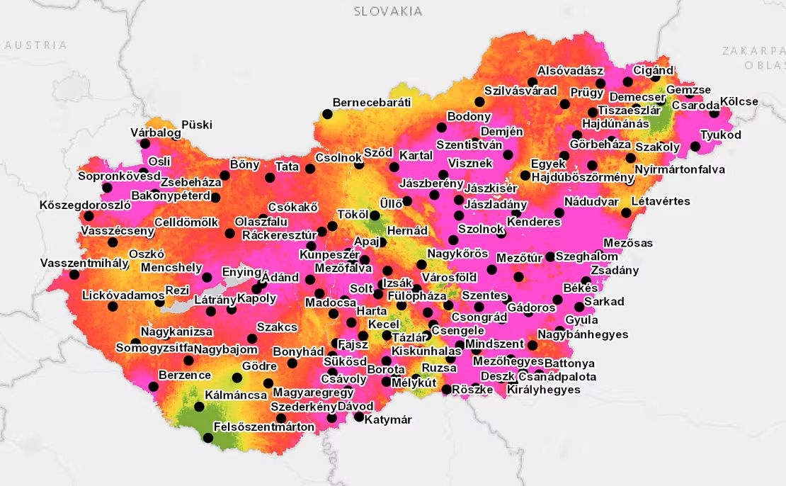 Magyarország a hőhullám legforróbb pontja: súlyos következményekkel járhat az aszály