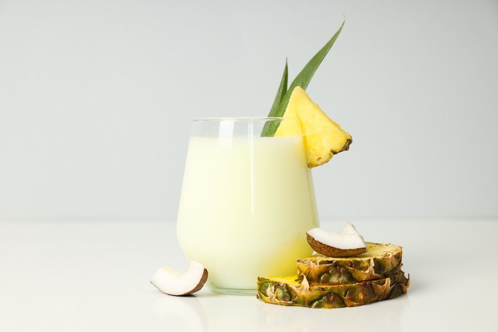 Alkoholmentes Piña colada az újévi regenerálódáshoz