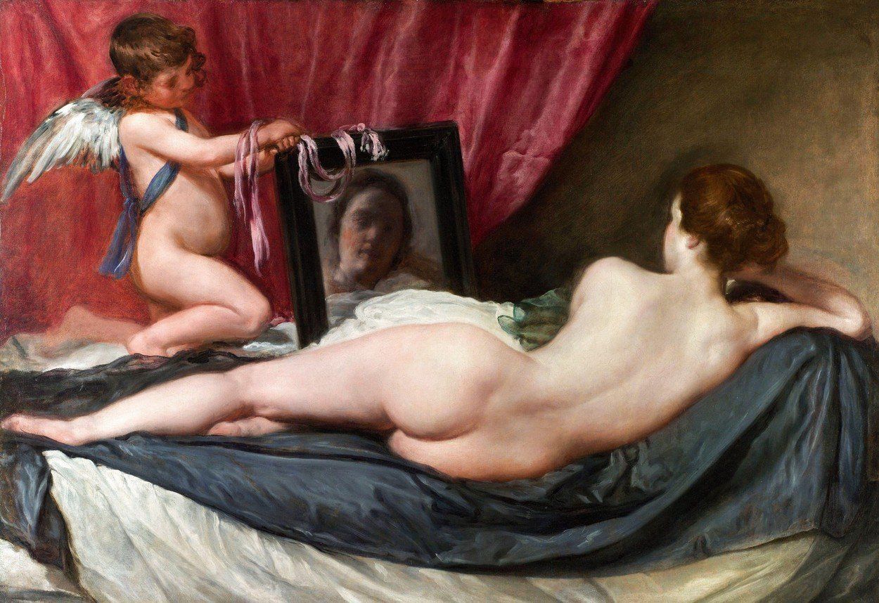Két londoni klímaaktivista megrongálta Velázquez Rokeby Venus festményét