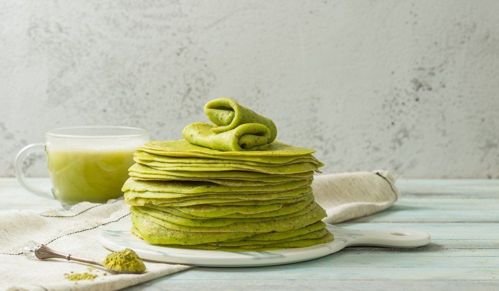 Klasszikus édesség, modern köntösben: Matcha palacsinta recept