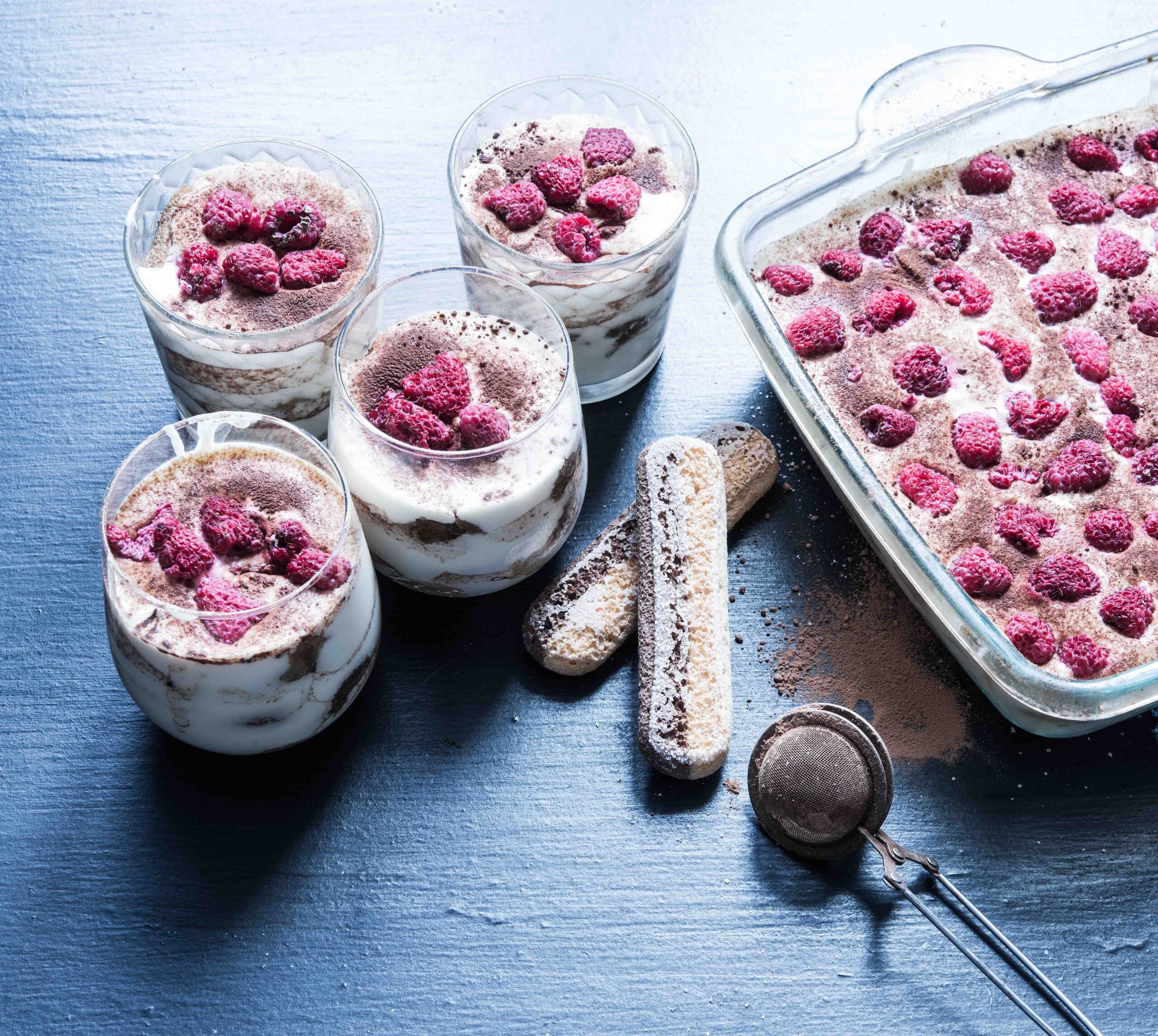 Könnyed desszert a forró nyári napokra: málnás tiramisu recept